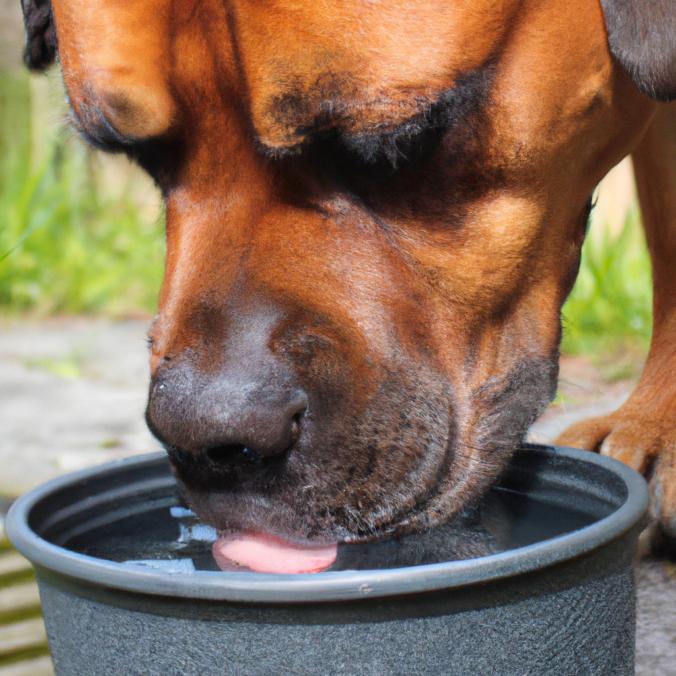 Frisk vand - En nødvendighed for hunde i sommervarmen